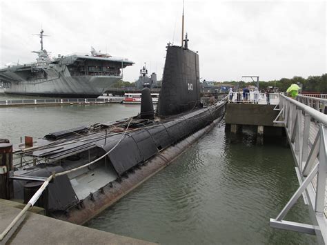 Uss Clamagore Submarine Ss 343 Patriots Point Naval And Flickr