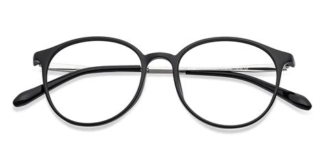 Black Round Full Rim Narrow Unisex Eyeglasses By Lenskart Air La 140278