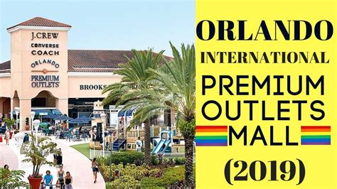 Orlando International Premium Outlets Mall International Drive 2019