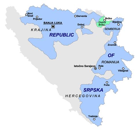 Filemap Of Republika Srpskasvg The Countries Wiki Fandom Powered