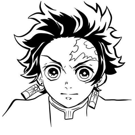how to draw tanjiro kamado step by step in 2021 anime drawings for images