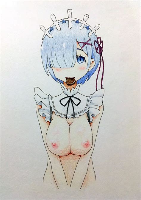 Happy Valentine From Rem By Murabito H Hentai Foundry