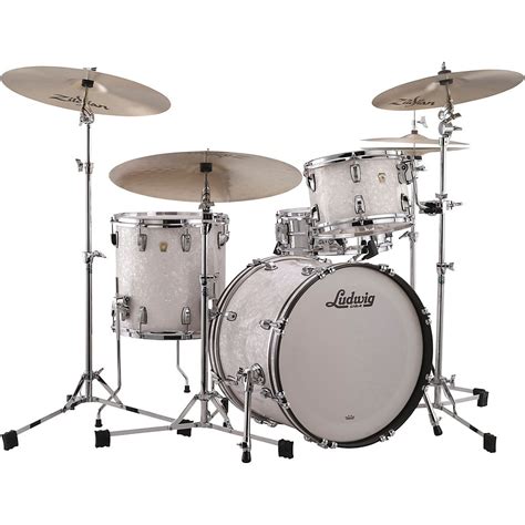 Ludwig Classic Maple 3 Piece Jazzette Shell Pack With 18 In Bass Drum