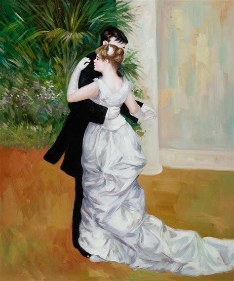 Renoir Dance In The City Oil Painting Reproduction