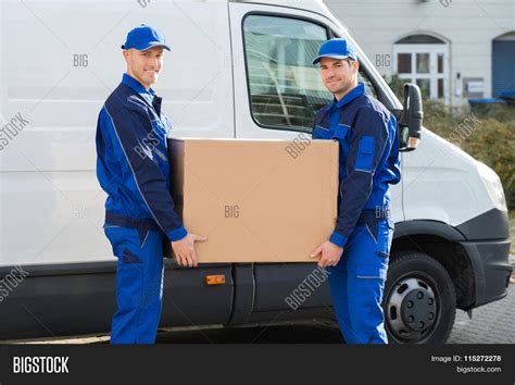 Delivery Men Carrying Image And Photo Free Trial Bigstock