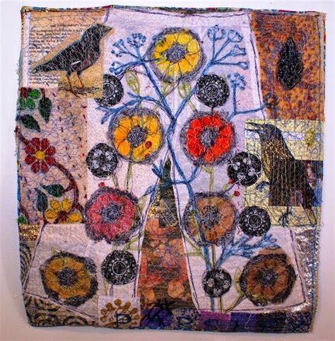 anne kelly artist author and tutor textile art fabric art stitching art