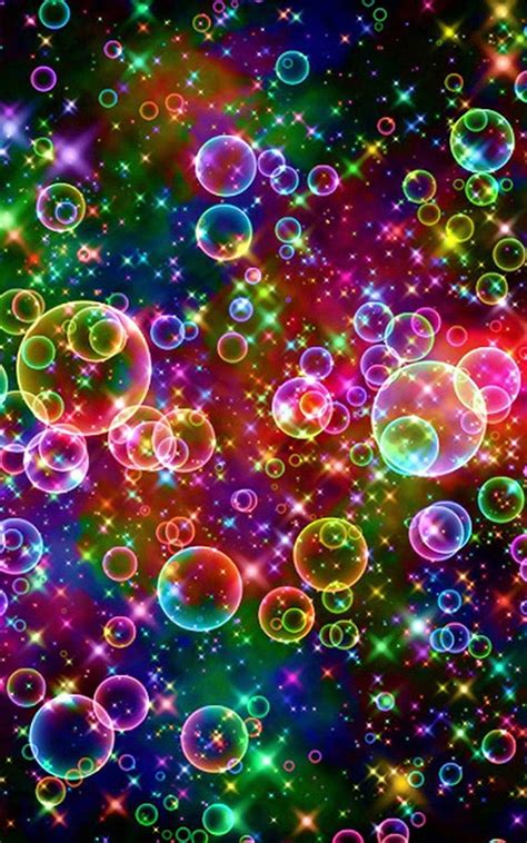 Rainbow Bubbles Bubbles Colorful Water Hd Phone Wallpaper Peakpx
