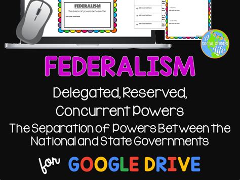 Constitution Federalism Delegated Reserved And Concurrent Powers