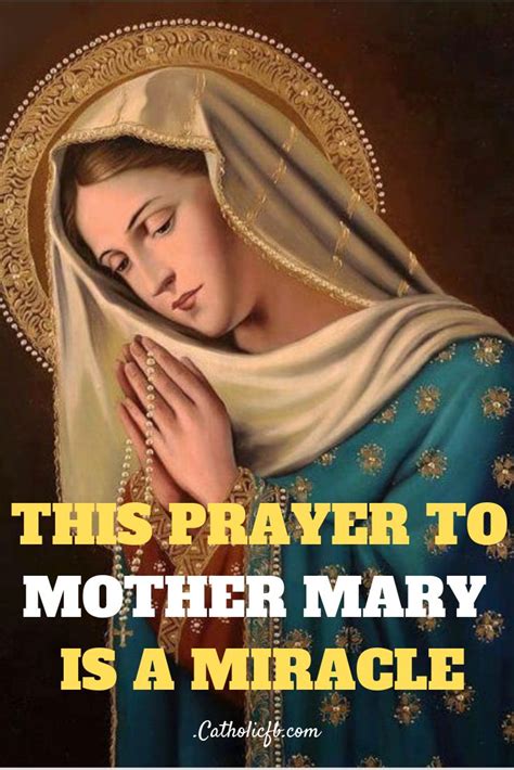Stop Whatever You Are Doing And Say This Powerful Prayer To Mama Mary