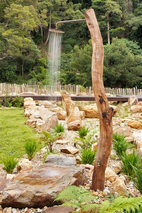 21 Divine Dreamy Outdoor Shower Designs To Spice Up Your