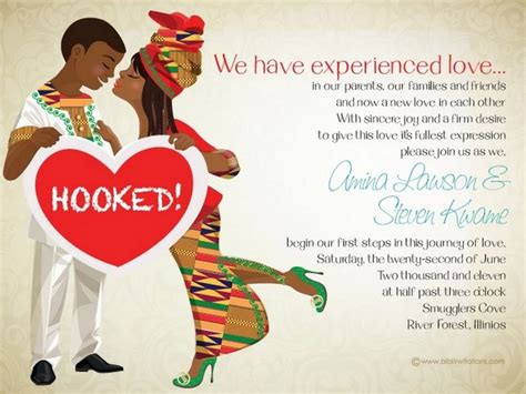 10 African Wedding Invitations Designed Perfectly Knotsvilla