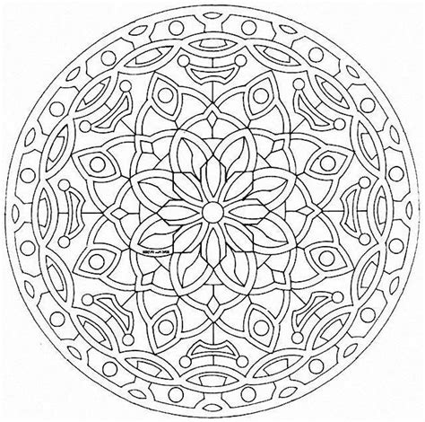 Coloriage de danseuse classique a imprimer. Coloriage Mandala dessin à imprimer sur COLORIAGES .info