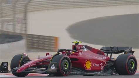 F1 Testing Day Two In Bahrain Ferrari Top Timesheet As Carlos Sainz