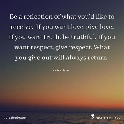 Quotes About Life Be A Reflection Of What Youd Like To Receive