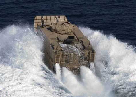 Army Helps Test Future Marine Amphibious Assault Vehicle Article