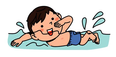 Boy Is Swimming Clipart Free Download Transparent Png Creazilla