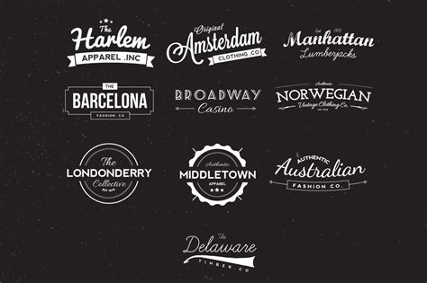10 Vintage Logos And Textures By Layer Form Thehungryjpeg