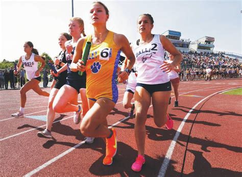 d2 girls track and field lake lehman brings home class 2a team championship times leader