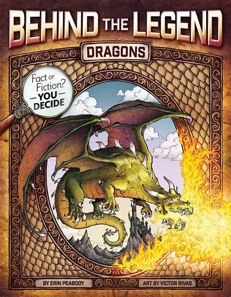 Behind The Legend Dragons Hardcover Little Bee Books