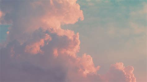 Download Wallpaper 1366x768 Clouds Porous Sky Bright Day Tablet