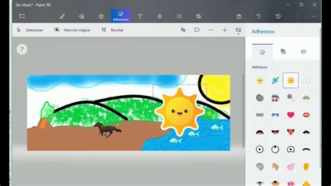 Como Manejar Las Herramientas De Paint 3d Youtube