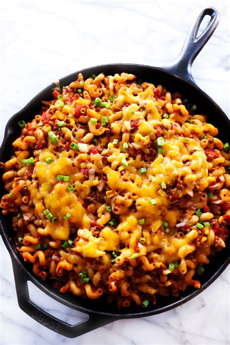 These main dish combinations take creamy mac and cheese to another level. Taco Mac and Cheese - Chef in Training