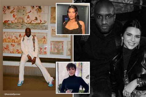 Virgil Abloh Dead Kylie Kendall And Kris Jenner Pay Tribute To Louis