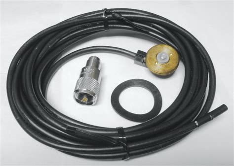 Lpm 004 Nmo Mount Cable Assembly 16 Foot Rg58 With Nmo Mount And Pl259 Connector Anteco