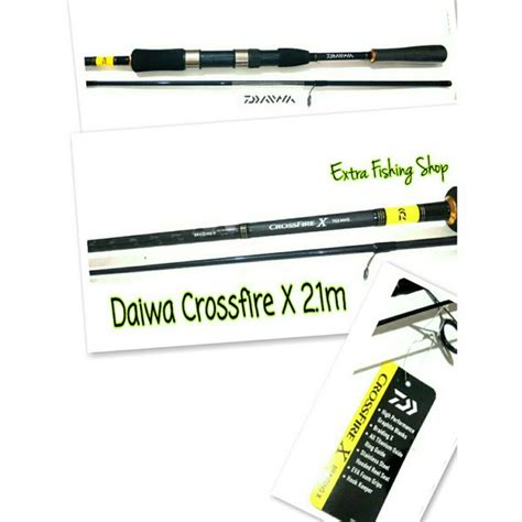 Jual Joran Daiwa Crossfire X Meter Termasuk Packing Paralon Dan