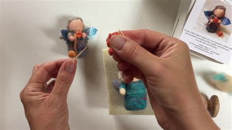 Tutorial Needle Felted Fairy Yarnmother Youtube