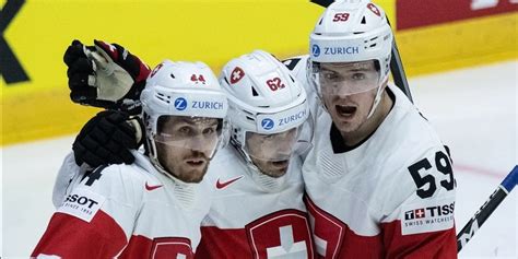 Eishockey Wm Schweiz Schlägt Rekordweltmeister Kanada Schweiz