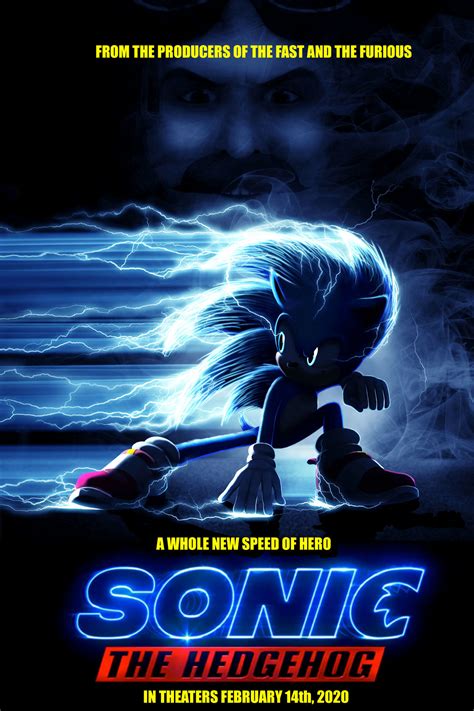 Sonic Movie Teaser Poster 4 By Andrewjelen On Deviantart
