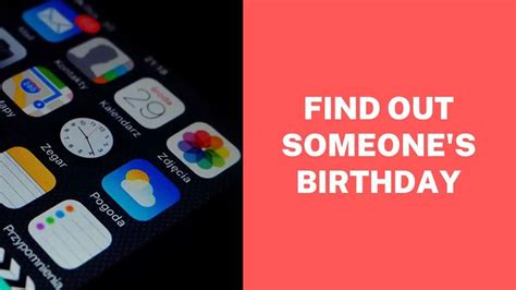 How To Find Out Someones Birthday From Social Media Techrounde