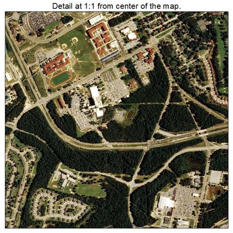 Aerial Photography Map Of Fort Bragg Nc North Carolina