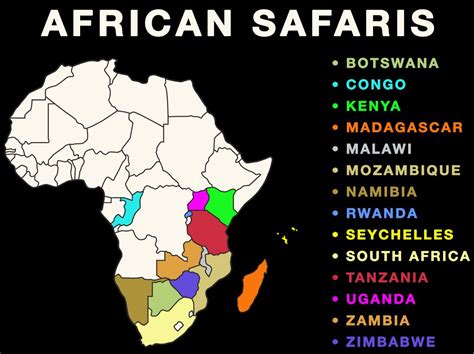 Interactive Map Of Africa African Safaris And Travel To Africa