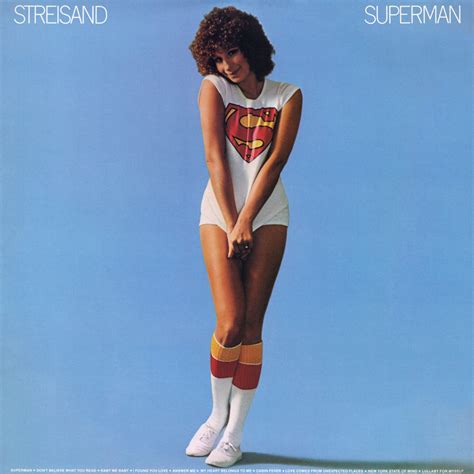Outtakes From ‘streisand Superman Album Cover Shoot ~ Vintage Everyday