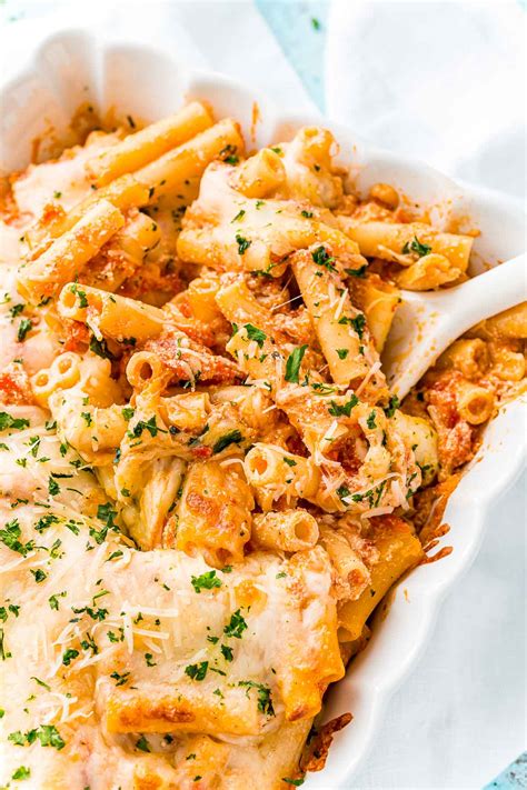 Best Baked Ziti Easy Sugar And Soul