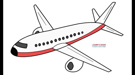 Have fun learning how to draw with kids or on your own. Aeroplane Drawing For Kids | Free download on ClipArtMag