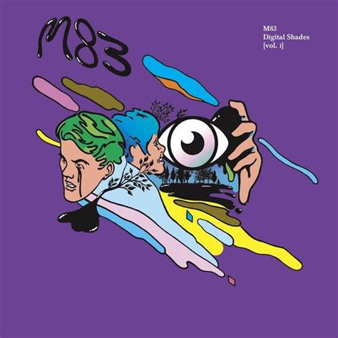 M83 Digital Shades Vol 1 On 180g Lp Album Art M83 Vinyl