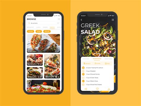 Food App Design By Cc Creative On Dribbble