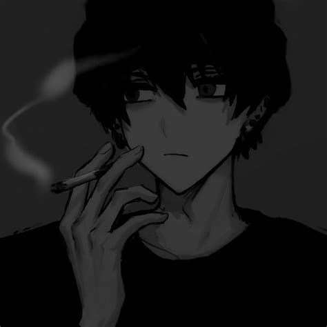 Pin By Minh Truong On ANIME Black Hair Anime Guy Dark Anime Anime Monochrome