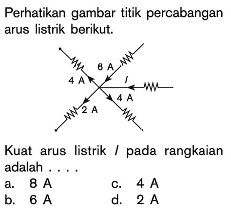 Perhatikan Rangkaian Listrik Berikut Jika