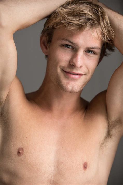 Noah Teicher Blonde Guys Pouty Male Model