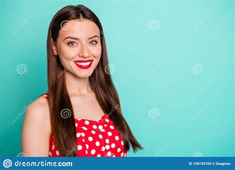 Close Up Portrait Of Her She Nice Looking Attractive Lovely Glamorous Perfect Cute Winsome