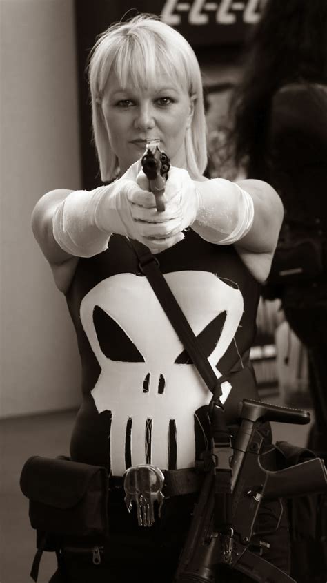 Chicas Cosplay Sexy She Punisher Cosplay