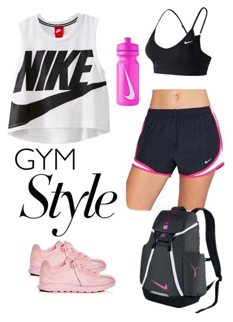 Nike Knows Nike Outfits Polyvore Fashion Gym Shorts Womens