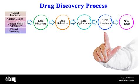 Proceso de descubrimiento de fármacos Fotografía de stock Alamy