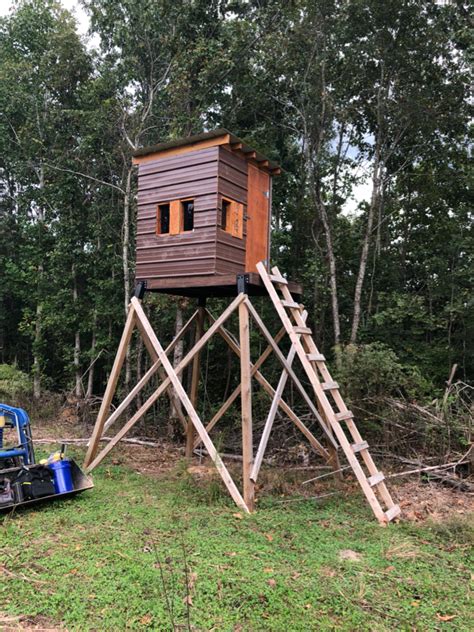 Pracownia architektury wnętrz deer design. Deer Shooting House Design And Bom - 5x8 Hunting Blind Plans Myoutdoorplans Free Woodworking ...