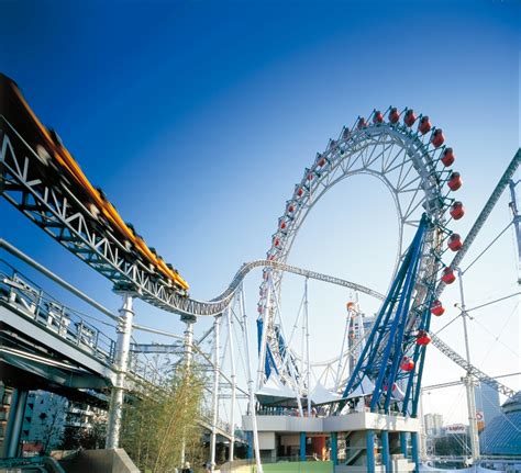 Ride among the city buildings, at an exciting speed a powerful roller coaster that goes through the walls of laqua and through the center of big o, weaving between the. Tokyo Dome City Attractions, on one page charms and ...