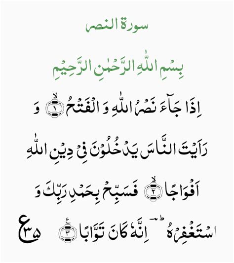 Translation And Explanation Of Surah An Nasr 110